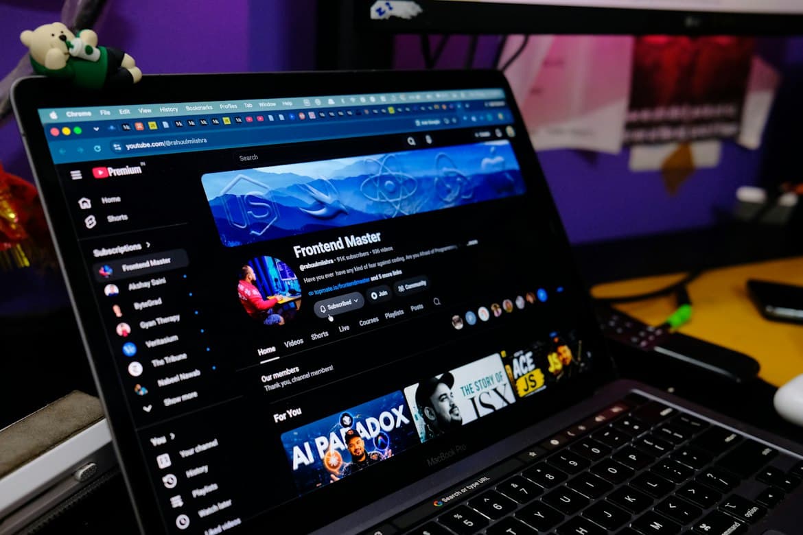 Representative photograph of a digital learning environment
